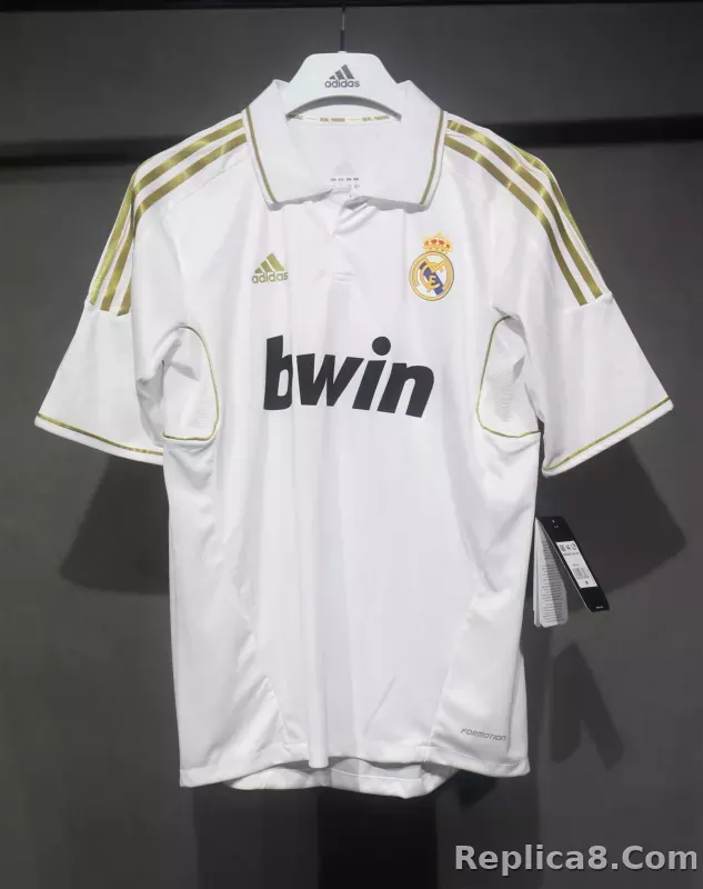 11-12 Real Madrid Home Retro Jersey Player Version - detail