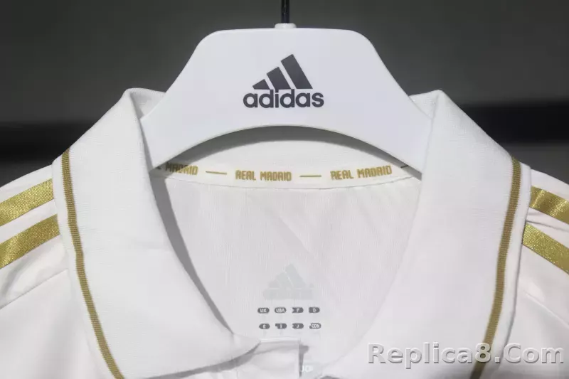 11-12 Real Madrid Home Retro Jersey Player Version - detail