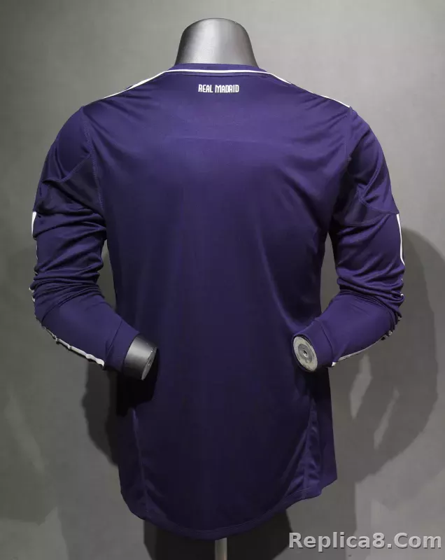 2010/11 Real Madrid Third Away Retro Jersey Player Version Long Sleeve - detail