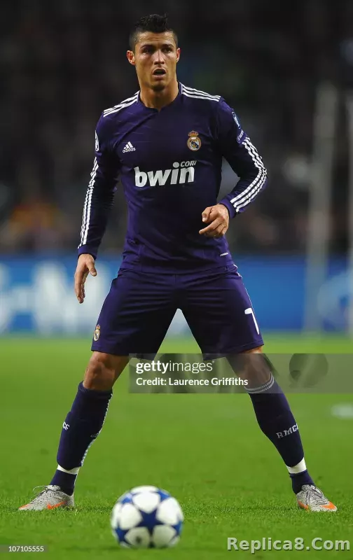 2010/11 Real Madrid Third Away Retro Jersey Player Version Long Sleeve - detail