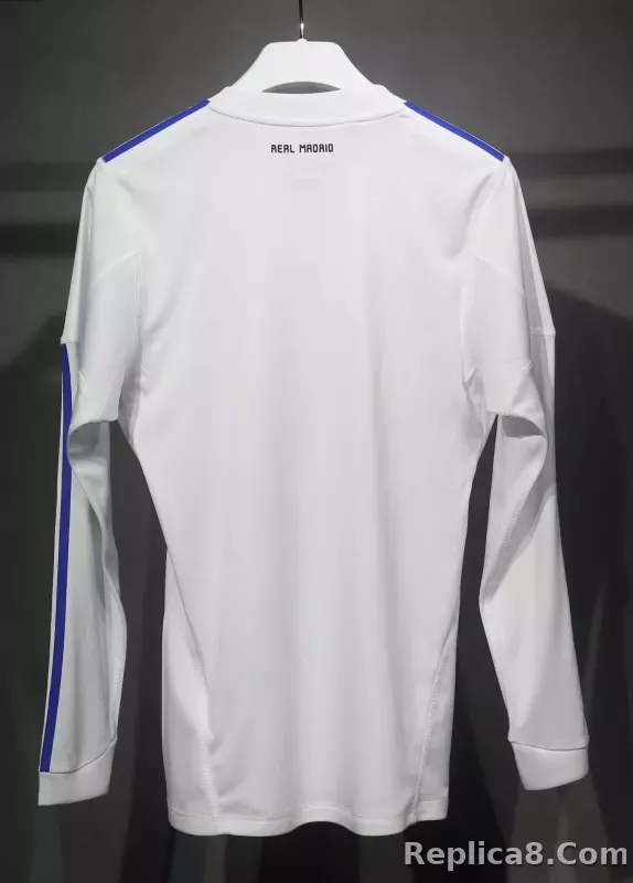 2010/11 Real Madrid Home Retro Jersey Player Version Long Sleeve - detail