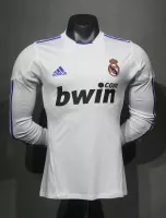 2010/11 Real Madrid Home Retro Jersey Player Version Long Sleeve - view 1