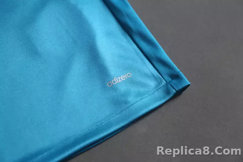 17-18 Real Madrid Second Away Retro Jersey Player Version Long Sleeve - detail