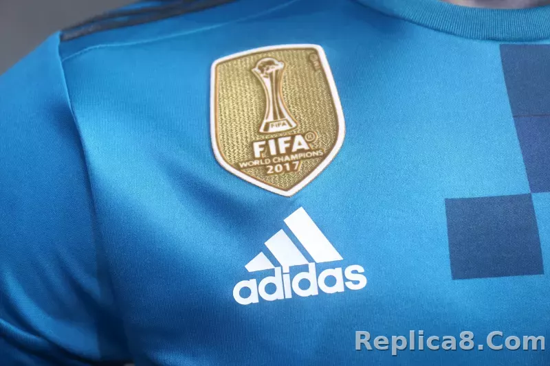 17-18 Real Madrid Second Away Retro Jersey Player Version - detail