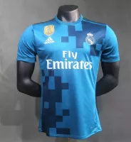17-18 Real Madrid Second Away Retro Jersey Player Version - view 1