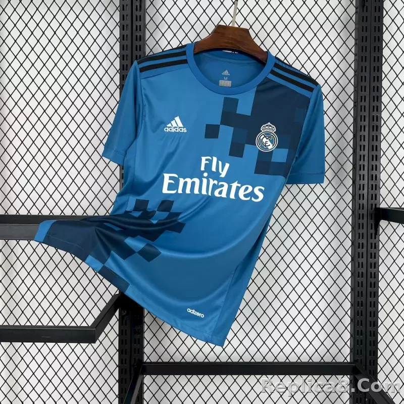 17-18 Real Madrid Second Away Retro Jersey