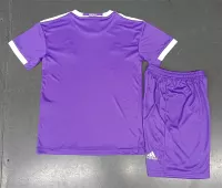 16-17 Real Madrid Away Retro Purple Kids Kit Jersey+Shorts - view 3