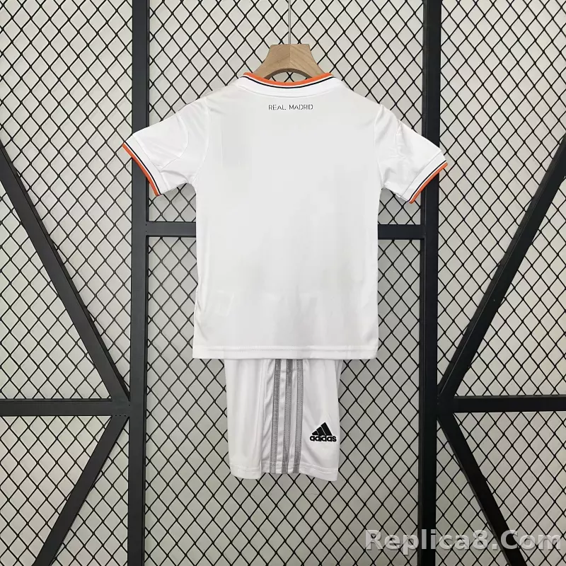 2013/14 Real Madrid Home Retro Kids Kit Jersey+Shorts - detail