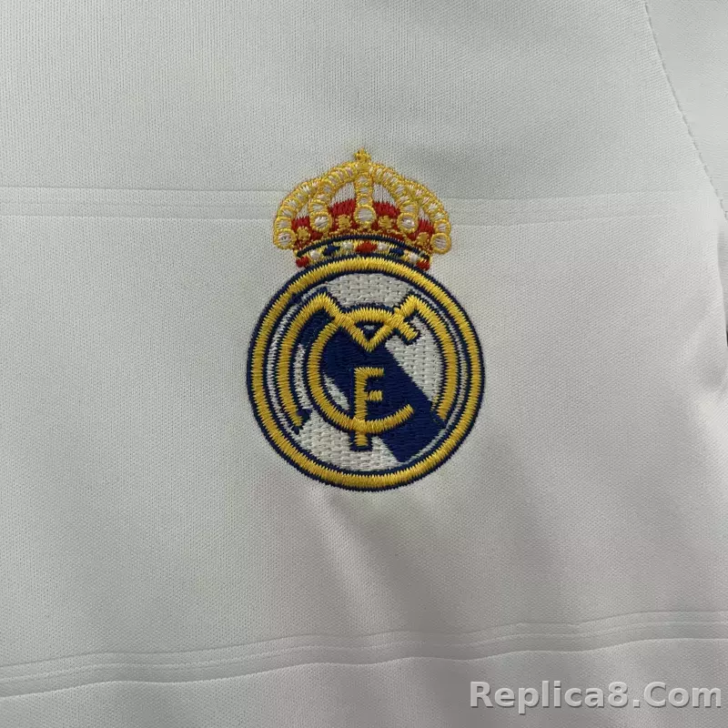 2013/14 Real Madrid Home Retro Kids Kit Jersey+Shorts - detail