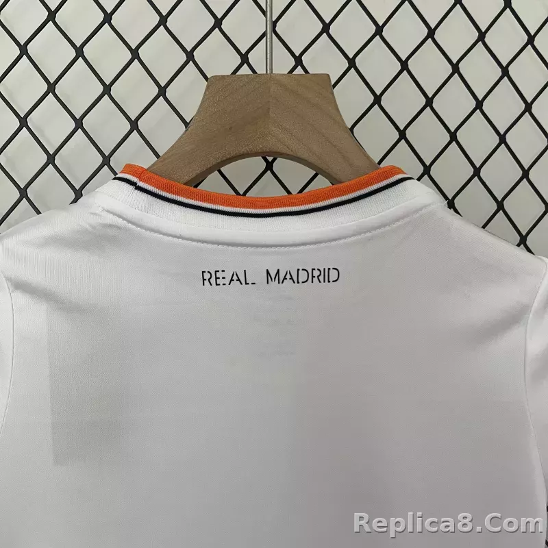 2013/14 Real Madrid Home Retro Kids Kit Jersey+Shorts - detail
