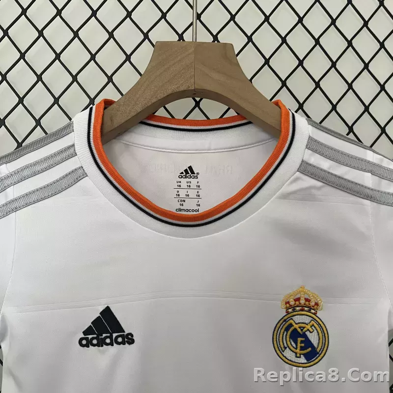 2013/14 Real Madrid Home Retro Kids Kit Jersey+Shorts - detail