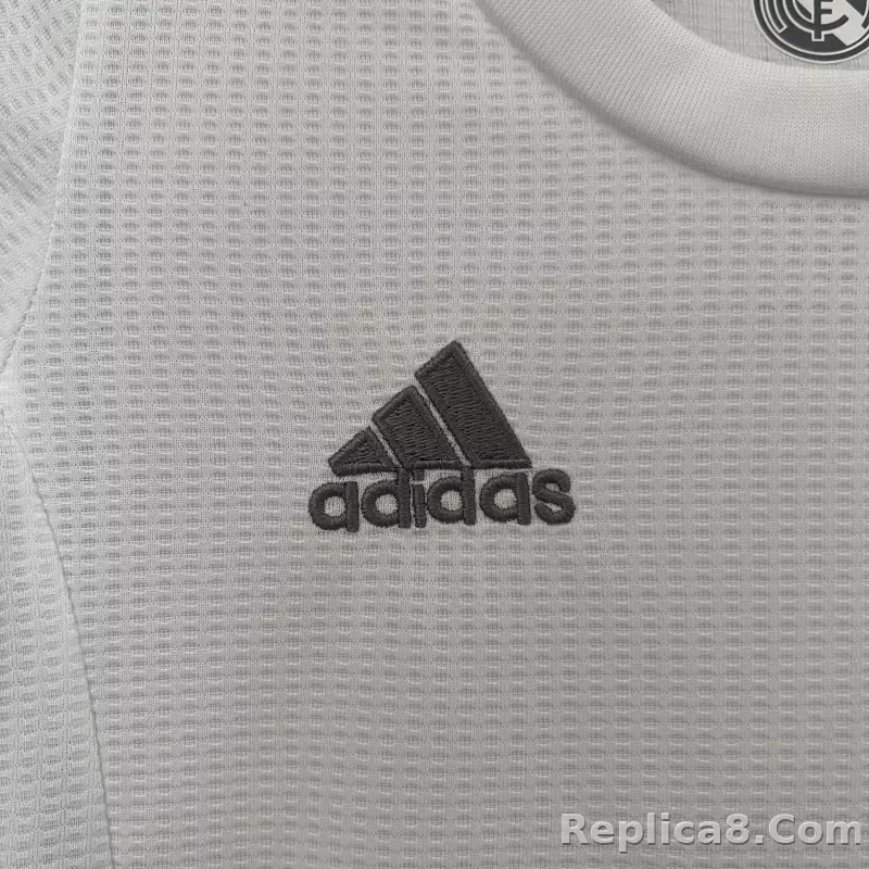 2015-16 Real Madrid Home Retro Kids Kit Jersey+Shorts - detail