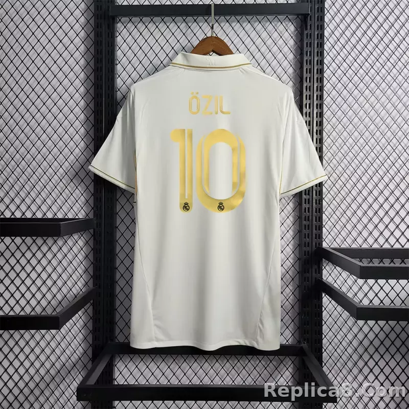 11-12 Real Madrid Home Retro Jersey - detail