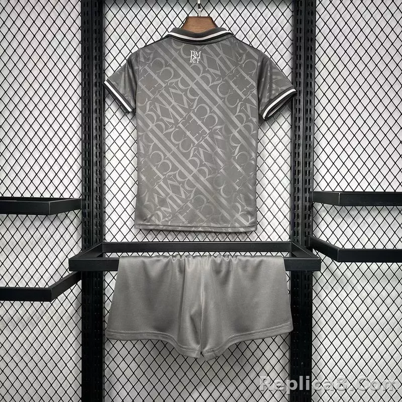 24-25 Real Madrid Third Away Kids Kit Jersey+Shorts - detail