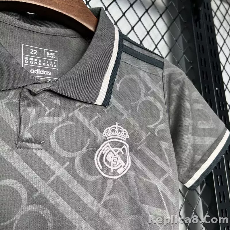 24-25 Real Madrid Third Away Kids Kit Jersey+Shorts - detail