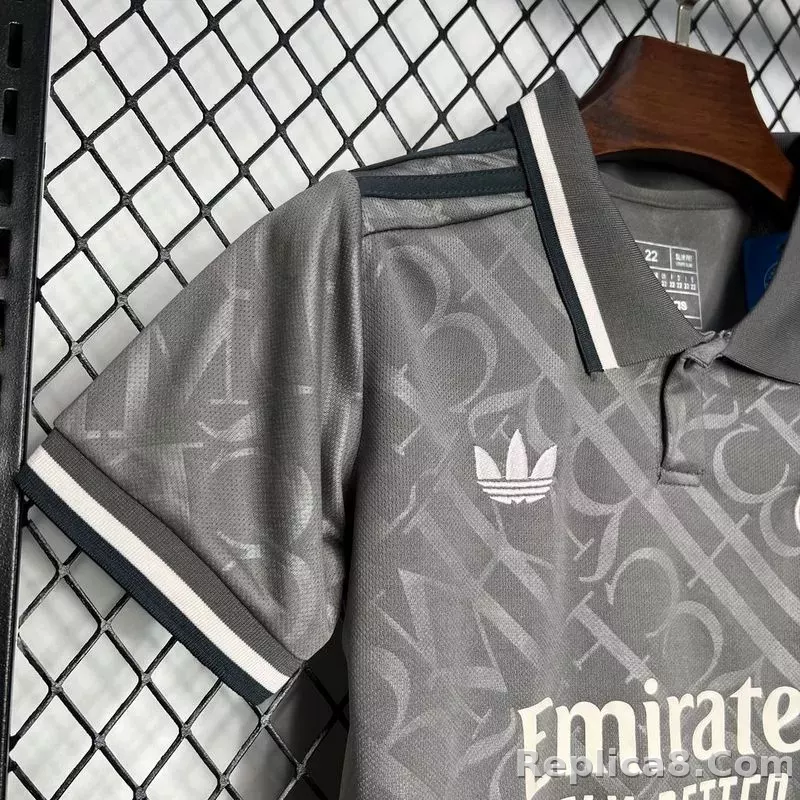 24-25 Real Madrid Third Away Kids Kit Jersey+Shorts - detail