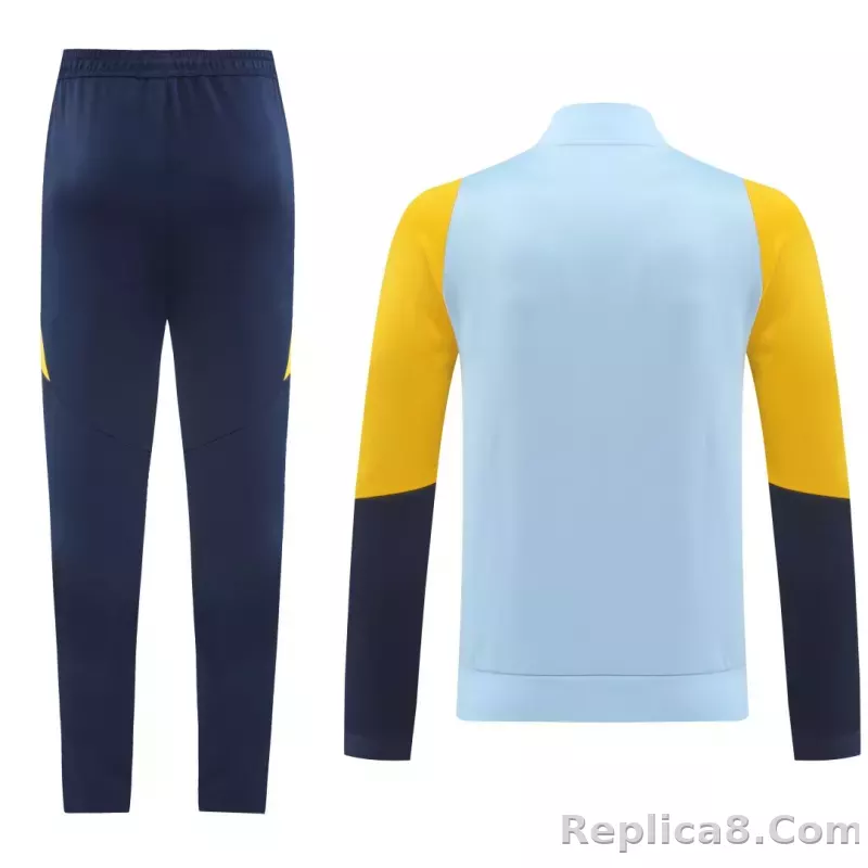 Real Madrid Zipper Sweatshirt Kit(Top+Pants)  2024/25 - detail