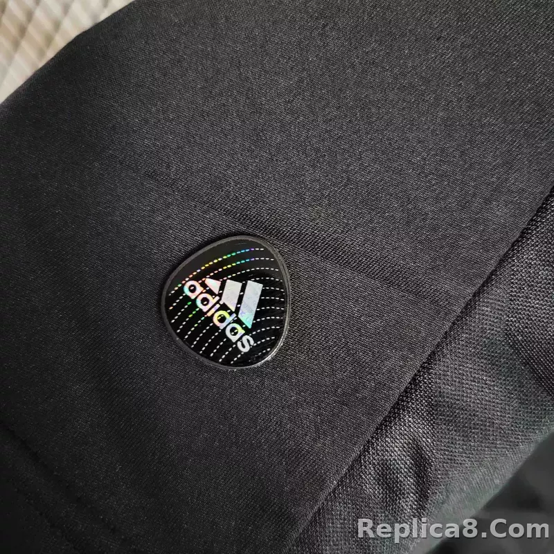 11-12 Real Madrid Away Retro Jersey Black - detail