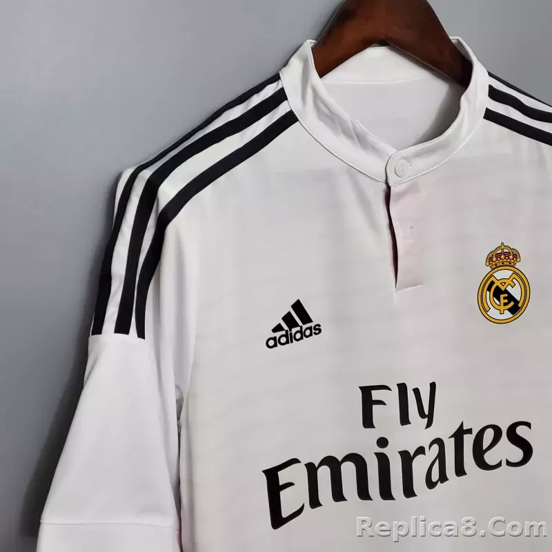 2014/15 Real Madrid Home Retro Jersey - detail