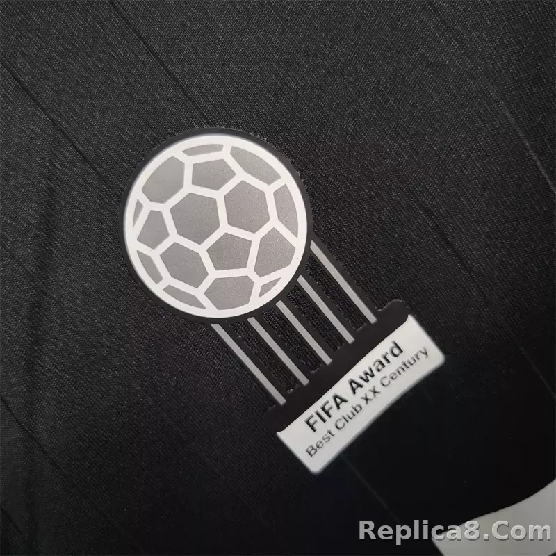 2006/07 Real Madrid Away Retro Jersey Long Sleeve - detail