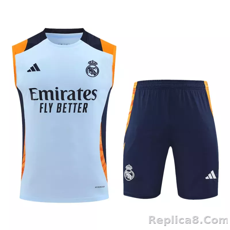 Real Madrid Pre-Match Vest Jersey Kit 2024/25