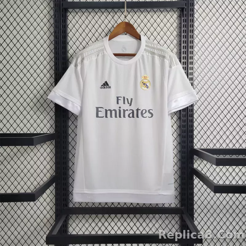 2015-16 Real Madrid Home Retro Jersey
