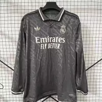 24-25 Real Madrid Third Away Soccer Jersey Long Sleeve - view 1