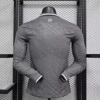 24-25 Real Madrid Third Away Soccer Jersey Player Version Long Sleeve - view 3