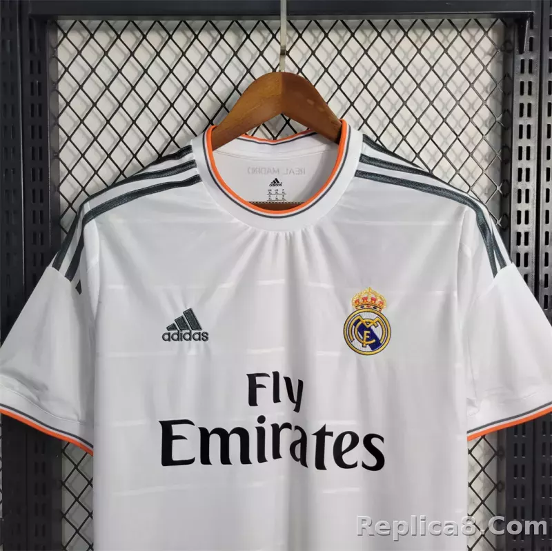 2013/14 Real Madrid Home Retro Jersey - detail