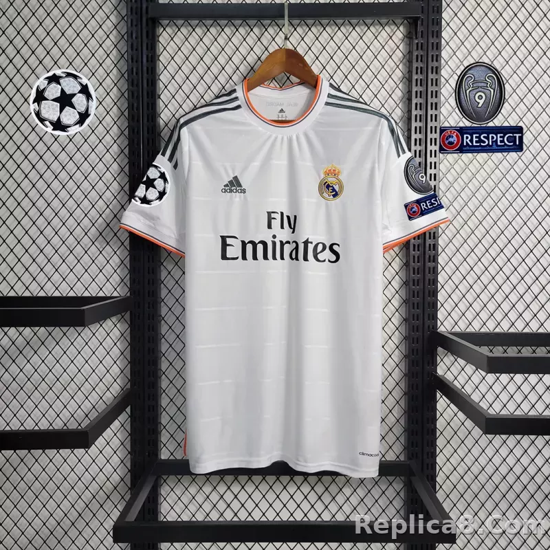 2013/14 Real Madrid Home Retro Jersey - detail