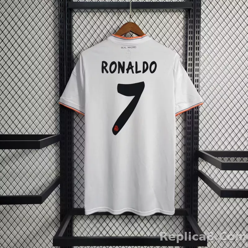 2013/14 Real Madrid Home Retro Jersey - detail