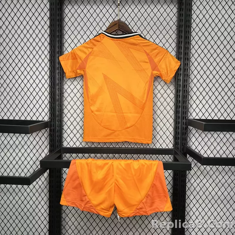24-25 Real Madrid Third Away Kids Kit Soccer Jersey+Shorts - detail