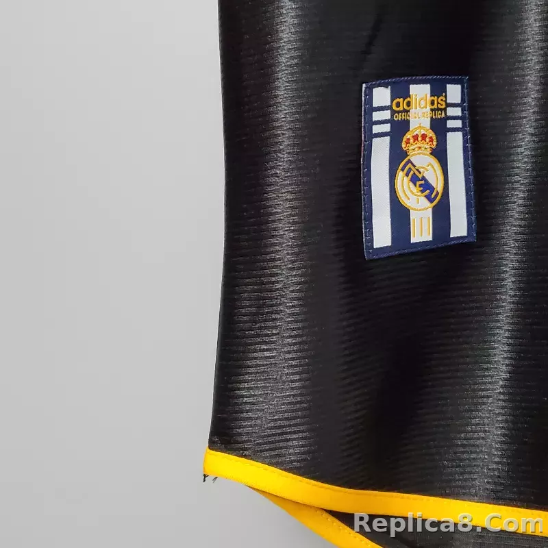 1998-99 Real Madrid Away Retro Jersey - detail