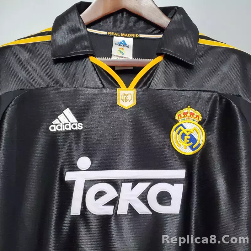 1998-99 Real Madrid Away Retro Jersey - detail