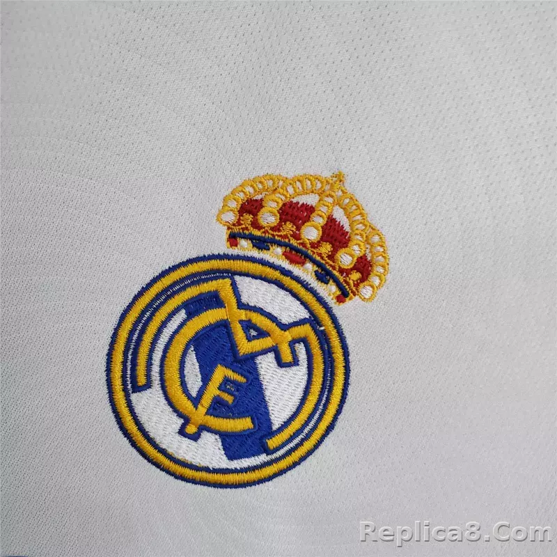 21-22 Real Madrid Home Soccer Jersey - detail