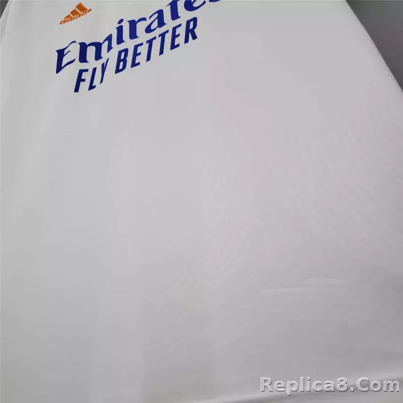 21-22 Real Madrid Home Soccer Jersey - detail