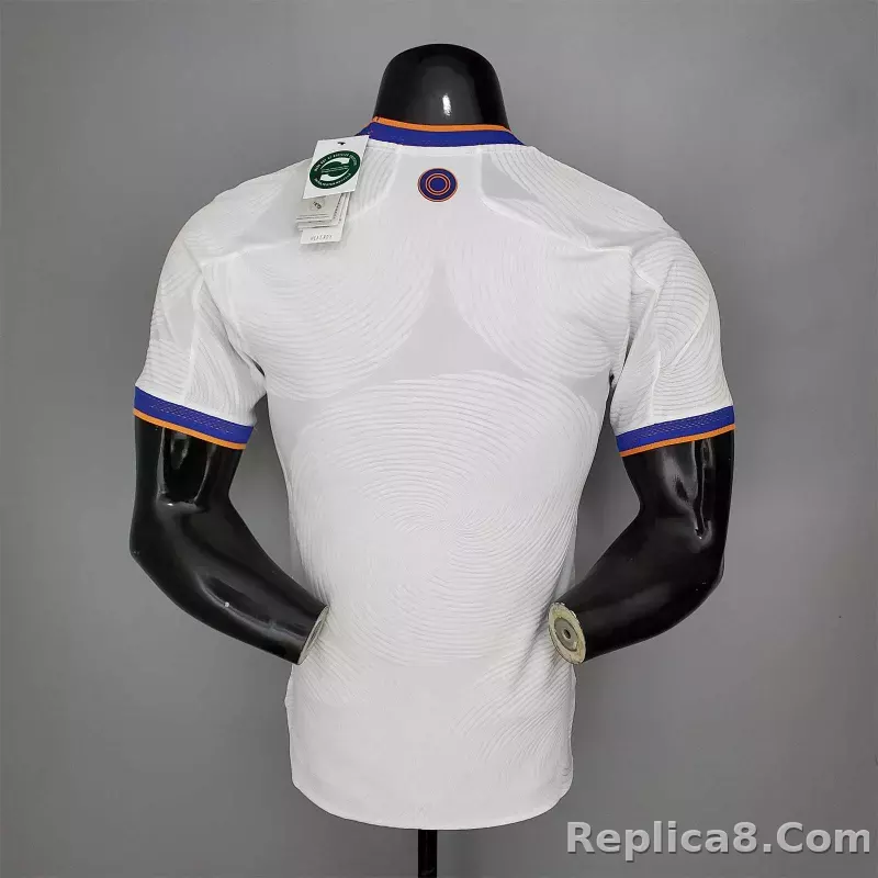 21-22 Real Madrid Home Soccer Jersey Player Version - detail