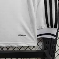 24-25 Real Madrid Home Soccer Jersey Long Sleeve - view 4