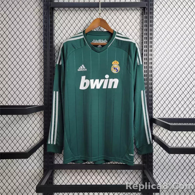 2012/13 Real Madrid Third Away Retro Jersey Long Sleeve