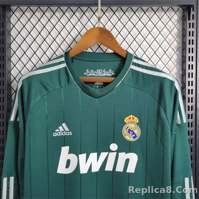 2012/13 Real Madrid Third Away Retro Jersey Long Sleeve - detail