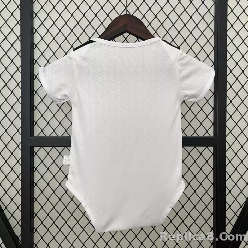 24-25 Real Madrid Home Baby Shirt - detail