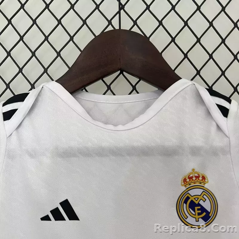 24-25 Real Madrid Home Baby Shirt - detail