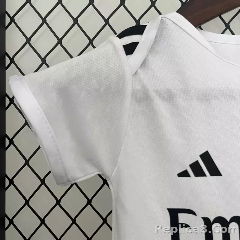24-25 Real Madrid Home Baby Shirt - detail