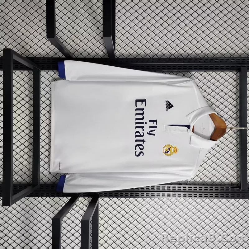 16-17 Real Madrid Home Retro Jersey Long Sleeve
