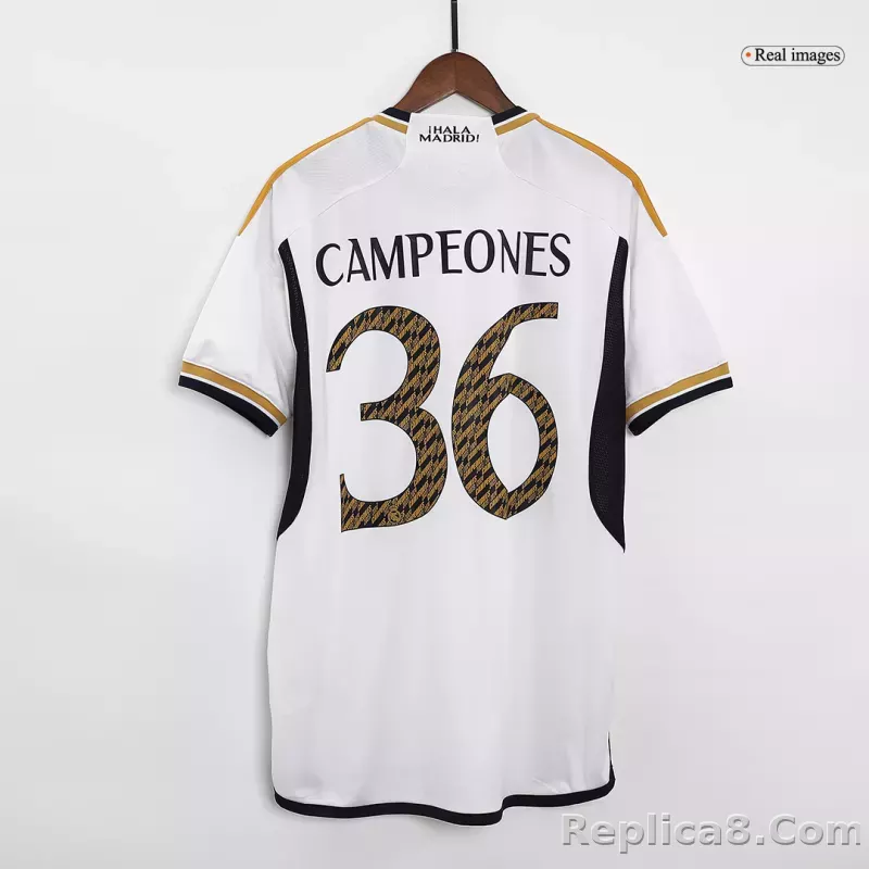 23-24 [CAMPEONES #36] Real Madrid Home Jersey - detail