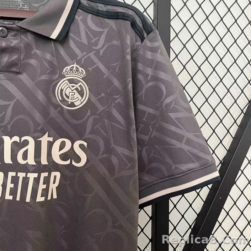 24-25 Real Madrid Third Away Soccer Jersey - detail