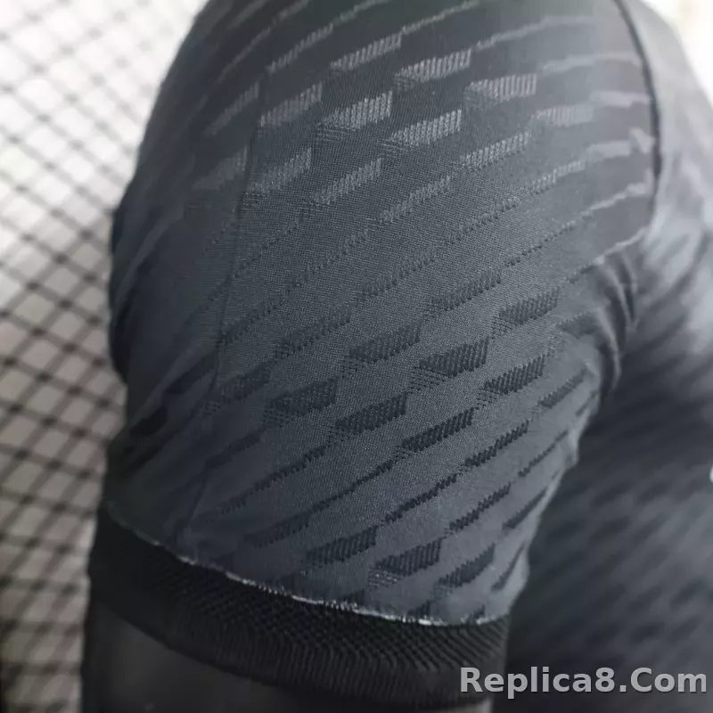 23-24 Real Madrid Y-3 Special Fourth Jersey Black Player Version - detail