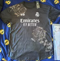 23-24 Real Madrid Y-3 Special Fourth Jersey Black Player Version - view 8