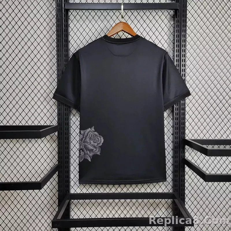 23-24 Real Madrid Y-3 Special Fourth Jersey Black - detail