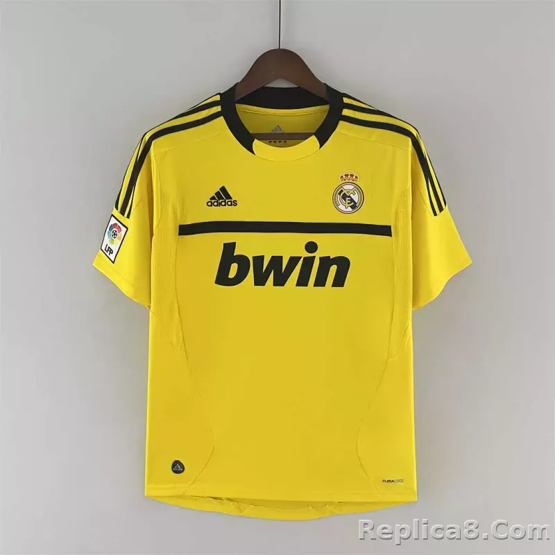 11-12 Real Madrid Retro Jersey Goalkeeper Yellow